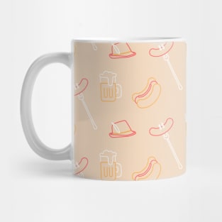 Ice Cold, Beer, Hotdog, Sandwich, Rodeo, Hat, Gift Mug